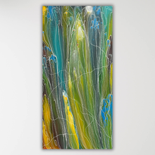 Load image into Gallery viewer, "Pantu (Salt Lake)" Janice Stanley 120cm x 60cm janice stanley vertical painting
