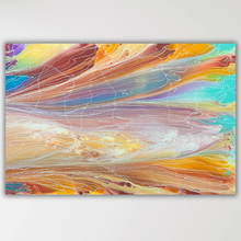Load image into Gallery viewer, "Pantu (Salt Lake)" original Aboriginal painting by Janice Stanley, 120cm x 78cm - authentic Indigenous Australian artwork
