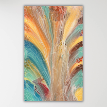 Load image into Gallery viewer, "Pantu (Salt Lake)" original Aboriginal painting by Janice Stanley, 150cm x 92cm - authentic Indigenous Australian artwork
