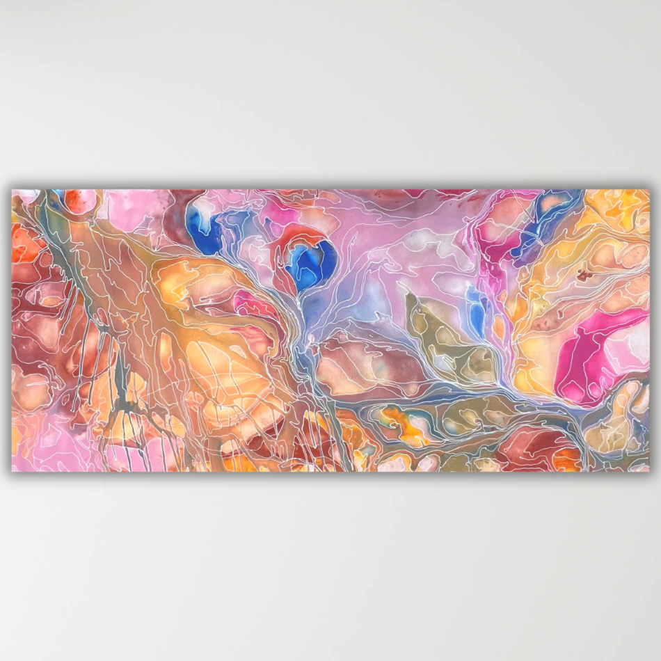 "Pantu (Salt Lake)" Janice Stanley 194cm x 85cm