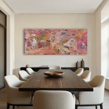 Load image into Gallery viewer, “Pantu (Salt Lake)" Janice Stanley 197cm x 80cm art room
