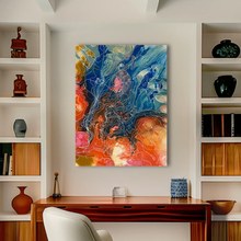 Load image into Gallery viewer, "Pantu (Salt Lake)" Janice Stanley 103cm x 79cm art room photo
