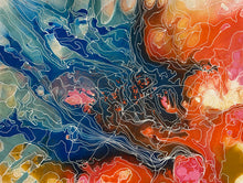 Load image into Gallery viewer, "Pantu (Salt Lake)" original Aboriginal painting by Janice Stanley, 103cm x 79cm - authentic Indigenous Australian artwork
