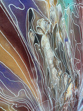 Load image into Gallery viewer, Close up of "Pantu (Salt Lake)" Janice Stanley 120cm x 57cm
