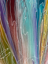 Load image into Gallery viewer, "Pantu (Salt Lake)" original Aboriginal painting by Janice Stanley, 145cm x 90cm - authentic Indigenous Australian artwork
