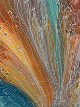 Load image into Gallery viewer, "Pantu (Salt Lake)" original Aboriginal painting by Janice Stanley, 150cm x 92cm - authentic Indigenous Australian artwork
