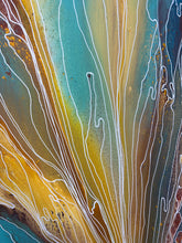 Load image into Gallery viewer, "Pantu (Salt Lake)" original Aboriginal painting by Janice Stanley, 152cm x 76cm - authentic Indigenous Australian artwork
