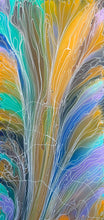 Load image into Gallery viewer, "Pantu (Salt Lake)" by Janice Stanley - vertical view, 181cm x 86cm
