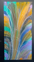 Load image into Gallery viewer, "Pantu (Salt Lake)" Aboriginal art by Janice Stanley displayed on gallery wall
