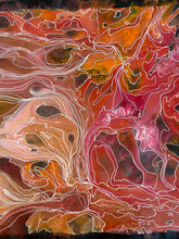 Load image into Gallery viewer, “Pantu (Salt Lake)" Janice Stanley 197cm x 80cm close up 4
