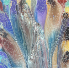 Load image into Gallery viewer, "Pantu (Salt Lake)" Janice Stanley 90cm x 90cm full painting
