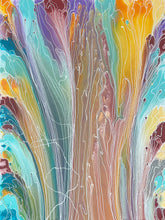 Load image into Gallery viewer, "Pantu (Salt Lake)" original Aboriginal painting by Janice Stanley, 97cm x 73cm - authentic Indigenous Australian artwork
