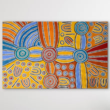Load image into Gallery viewer, Colorful Womens dreaming Aboriginal design with circular patterns
