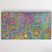 Load image into Gallery viewer, "Piltati" by Susan Umatji Tjitayi, original APY Lands Aboriginal painting 124cm x 69cm
