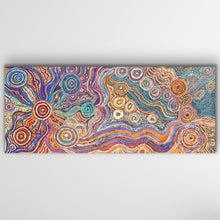 Load image into Gallery viewer, Original Aboriginal painting Piltati Tjukurpa by Rhoda Tjitayi and Susan Umatji Tjitayi
