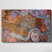 Load image into Gallery viewer, &quot;Piltati Tjukurpa&quot;, Rhoda Tjitayi, 118cm x 80cm.
