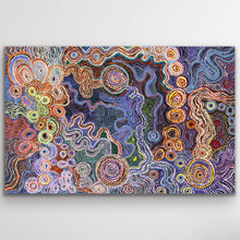 Load image into Gallery viewer, "Piltati Tjukurpa" original Aboriginal painting by Rhoda Tjitayi, 180cm x 116cm - authentic Indigenous Australian artwork
