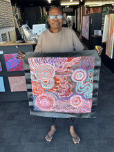 Load image into Gallery viewer, Authentic Aboriginal artwork Piltati Tjukurpa painted by Rhoda Tjitayi from the APY Lands
