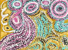 Load image into Gallery viewer, Close crop highlighting layered circular dot forms and curved patterning within the artwork.
