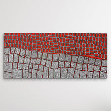 Load image into Gallery viewer, &quot;Tingari&quot; Walala Tjapaltjarri &amp; Thomas Tjapaltjarri  200cm x 88cm
