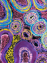 Load image into Gallery viewer, "Pututju (Caterpillar Dreaming)" original Aboriginal painting by Rhoda Tjitayi, 201cm x 83cm - authentic Indigenous Australian artwork
