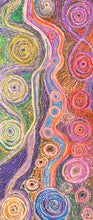 Load image into Gallery viewer, "Pututju (Caterpillar Dreaming)" Rhoda Tjitayi 202cm x 84cm full image 
