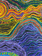 Load image into Gallery viewer, "Pututju" Aboriginal painting by Rhoda Tjitayi - alternate close-up detail
