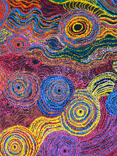 Load image into Gallery viewer, "Pututju" by Rhoda Tjitayi - gallery view, authentic Indigenous Australian art
