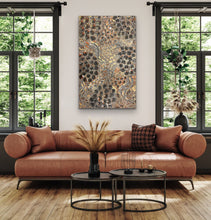 Load image into Gallery viewer, "Yam Dreaming" by Rachael Nambula - gallery view, authentic Indigenous Australian art, 149cm x 91cm
