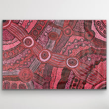 Load image into Gallery viewer, "Minyma Malilu" original Aboriginal painting by Clarise Tunkin, 140cm x 94cm - authentic Indigenous Australian artwork
