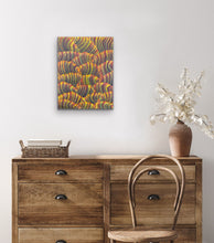 Load image into Gallery viewer, Maureen Nampijinpa Hudson with original painting "Sand Dunes (Tali)" - Aboriginal artist
