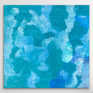 "Bush Plum" Polly Ngale 93cm x 92cm