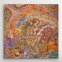 Load image into Gallery viewer, Rhoda Tjitayi Art by Farquhar One of a kind painting piltati tjukurpa
