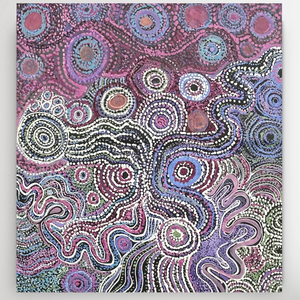 “Piltati Tjukurpa" Rhoda Tjitayi 71cm x 79cm