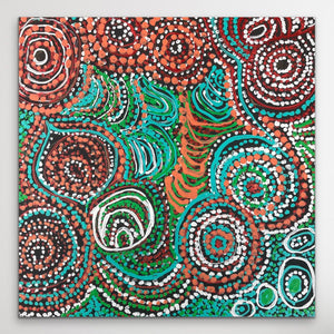 "Piltati Tjukurpa" Rhoda Tjitayi 30cm x 30cm