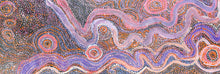 Load image into Gallery viewer, Detailed section of dot work in Piltati Tjukurpa canvas by Rhoda Tjitayi
