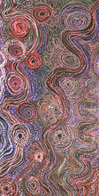 Load image into Gallery viewer, Upright image of Aboriginal painting Piltati Tjukurpa by Rhoda Tjitayi
