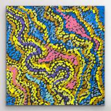 Load image into Gallery viewer, "Piltati Tjukurpa" original Aboriginal painting by Rhoda Tjitayi, 20cm x 20cm - authentic Indigenous Australian artwork
