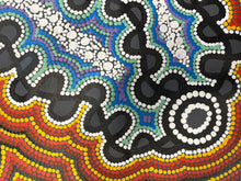 Load image into Gallery viewer, "Mina Mina Country" Vivienne Nakamarra Kelly 60cm x 62cm

