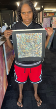 Load image into Gallery viewer, Photo of Roxanne Pumani at Art by Farquhar aboriginal art gallery

