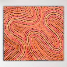 Load image into Gallery viewer, Sand Dunes Gwenda Turner orange and reds original painting small
