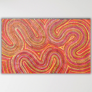 "Sand Dunes (Tali)" Gwenda Turner Nungurrayi 71cm x 43cm