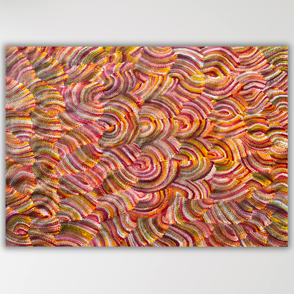 "Sand Dunes (Tali)" Maureen Nampijinpa Hudson 156cm x 111cm