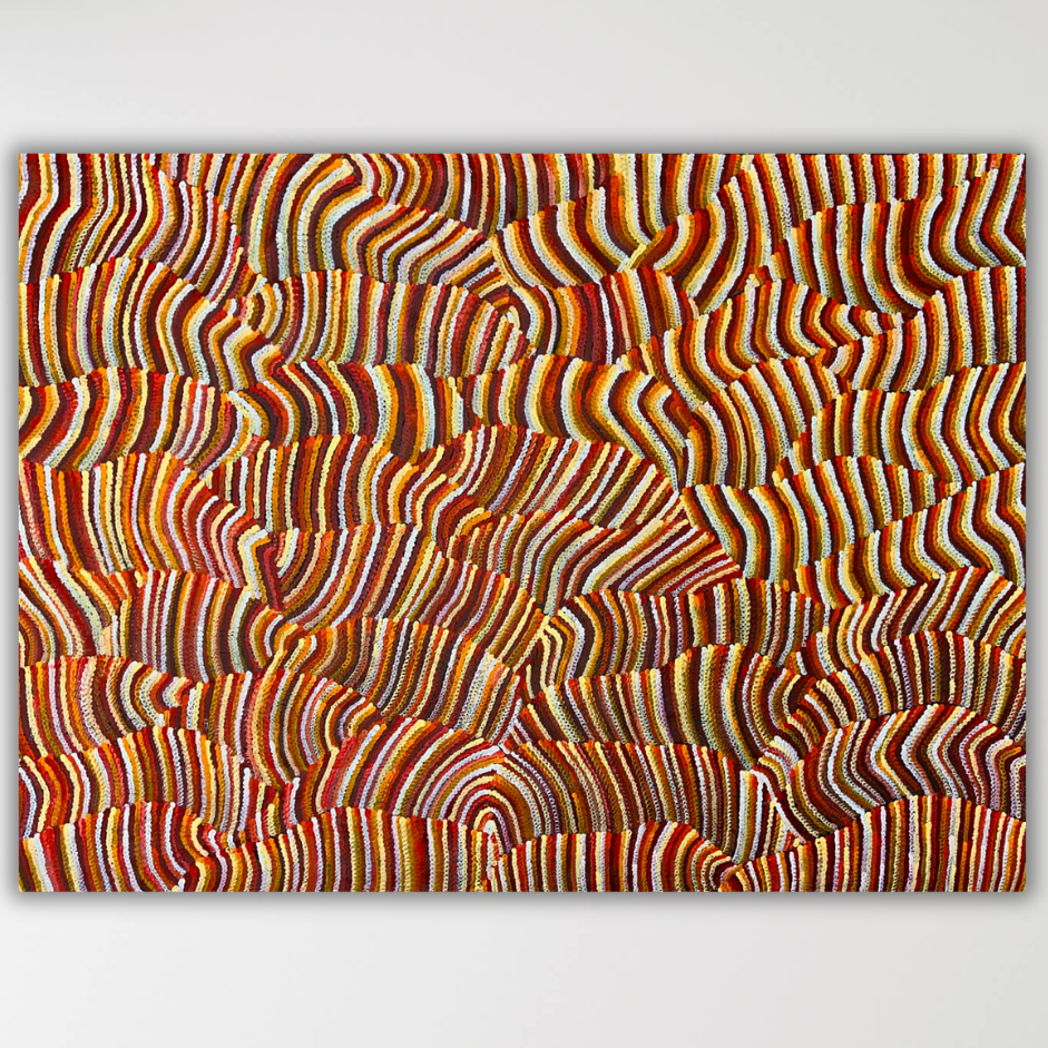 "Sand Dunes (Tali)" Maureen Nampijinpa Hudson 160cm x 116cm