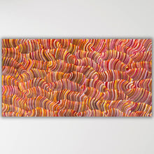 Load image into Gallery viewer, Maureen Hudson Sand Dunes Tali original painting horizontal red colours
