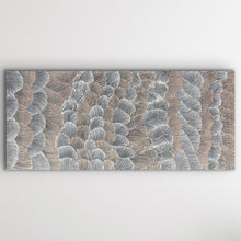 Load image into Gallery viewer, Original Aboriginal painting “Sand Dunes (Tali)” by Maureen Nampijinpa Hudson featuring neutral desert tones and flowing patterns
