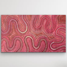 Load image into Gallery viewer, "Sand Dunes (Tali)" original Aboriginal painting by Gwenda Turner Nungurrayi, 116cm x 66cm - authentic Indigenous Australian artwork
