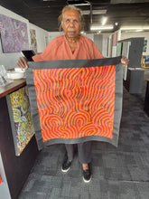 Load image into Gallery viewer, "Sand Dunes (Tali)" original Aboriginal painting by Maureen Nampijinpa Hudson, 61cm x 60cm - authentic Indigenous Australian artwork
