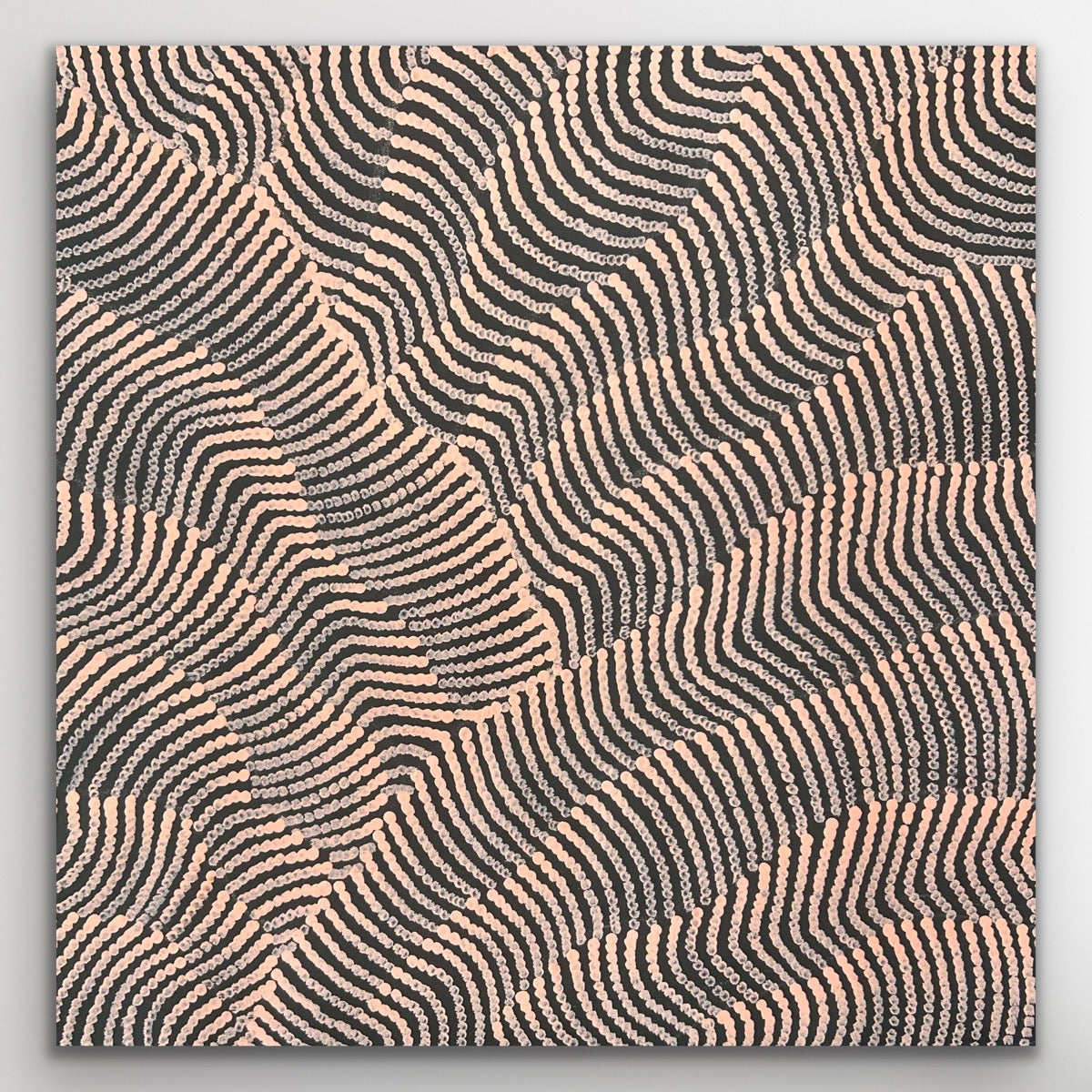 "Sand Dunes (Tali)" Maureen Nampijinpa Hudson 61cm x 62cm