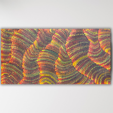Load image into Gallery viewer, Sand Dunes painting horizontal red and yellow
